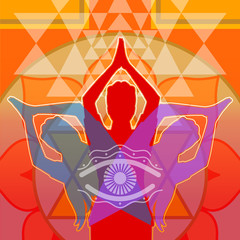 East women silhouettes