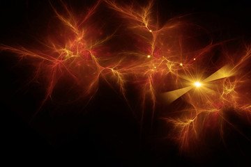 abstract golden background, Energy