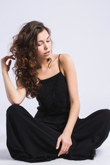 Fashion portrait woman.