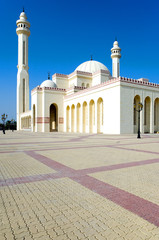 Fototapeta na wymiar Bahrain, Manama, the Al Fateh Mosque, also know as Great Mosque