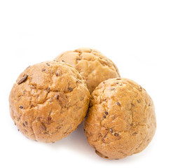 Bread with bran and grain for the diet