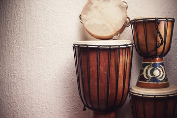 Various Percussion Instruments