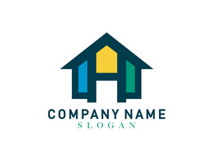 Home letter H design