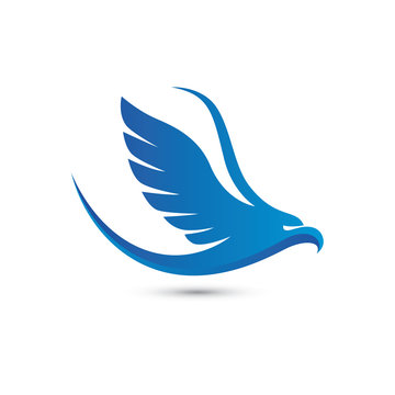 Flying Blue Eagle Logo