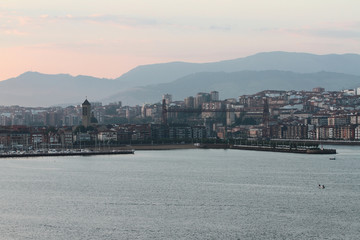 Obraz premium Gecho's (Getxo) region. Bilbao, Spain
