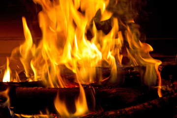 Kaminfeuer