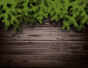 Wooden background.