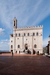 Fototapeta na wymiar Palazzo dei Consoli Gubbio