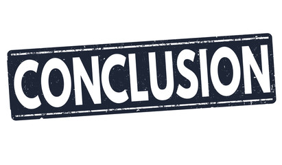 Conclusion stamp