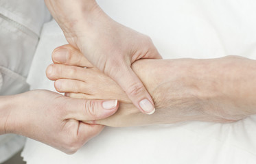 Fototapeta premium at the beautician