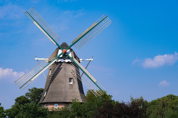 Fototapeta premium Windmühle von Hinte/Deutschland