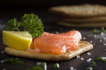 Smoked salmon