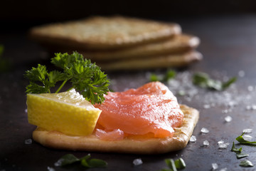 Smoked salmon