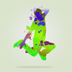 Abstract dancer