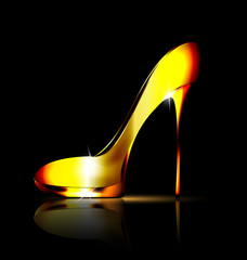 yellow jewel shoe