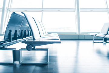 Empty seat in the airport