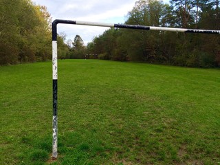 Fu&szlig;ball, Stange, Tor
