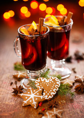 Christmas mulled wine