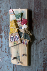 antika ahşap ağaç kapı dokusu ve ev tasarımı