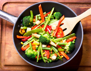 stir fried vegetables