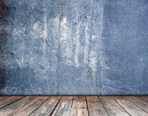 room interior with  wood floor background