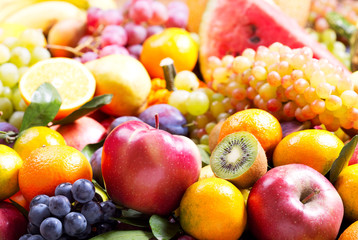 fresh fruits and vegetables