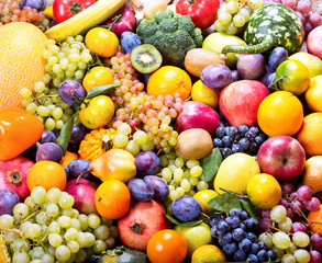 fresh fruits and vegetables