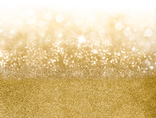 Golden Christmas background