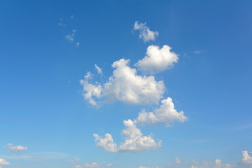 Obraz premium Cloud and Blue Sky