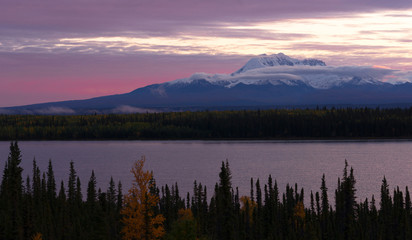 Willow Lake Southeast Alaska Wrangell St. Elias National Park