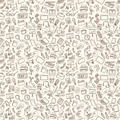 Office and business icons set.