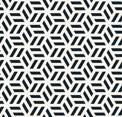 monochrome hexagonal pattern - 94970825