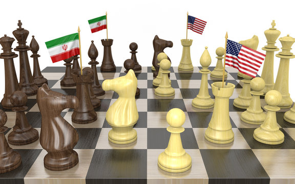 Iran and United States foreign policy strategy and power struggle