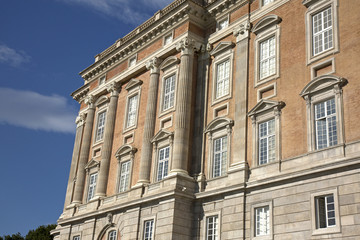 Fototapeta na wymiar Caserta, Italy, Royal Palace facade