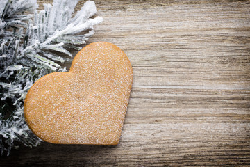 Christmas board card.