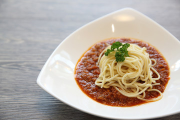 spaghetti bolognese