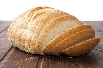Bread roll in cuts