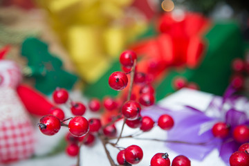 Holiday berries.