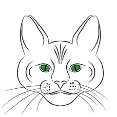 Outline Cat