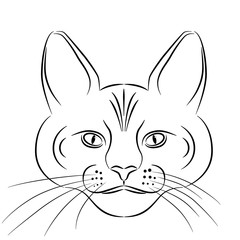 Outline Cat