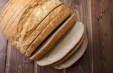 Bread roll in cuts
