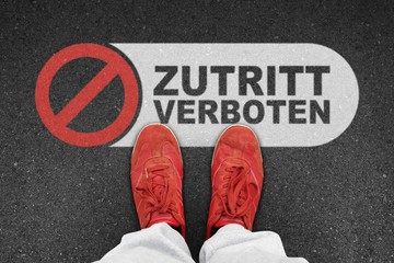 Bilder und Videos suchen: zutrittsverbot