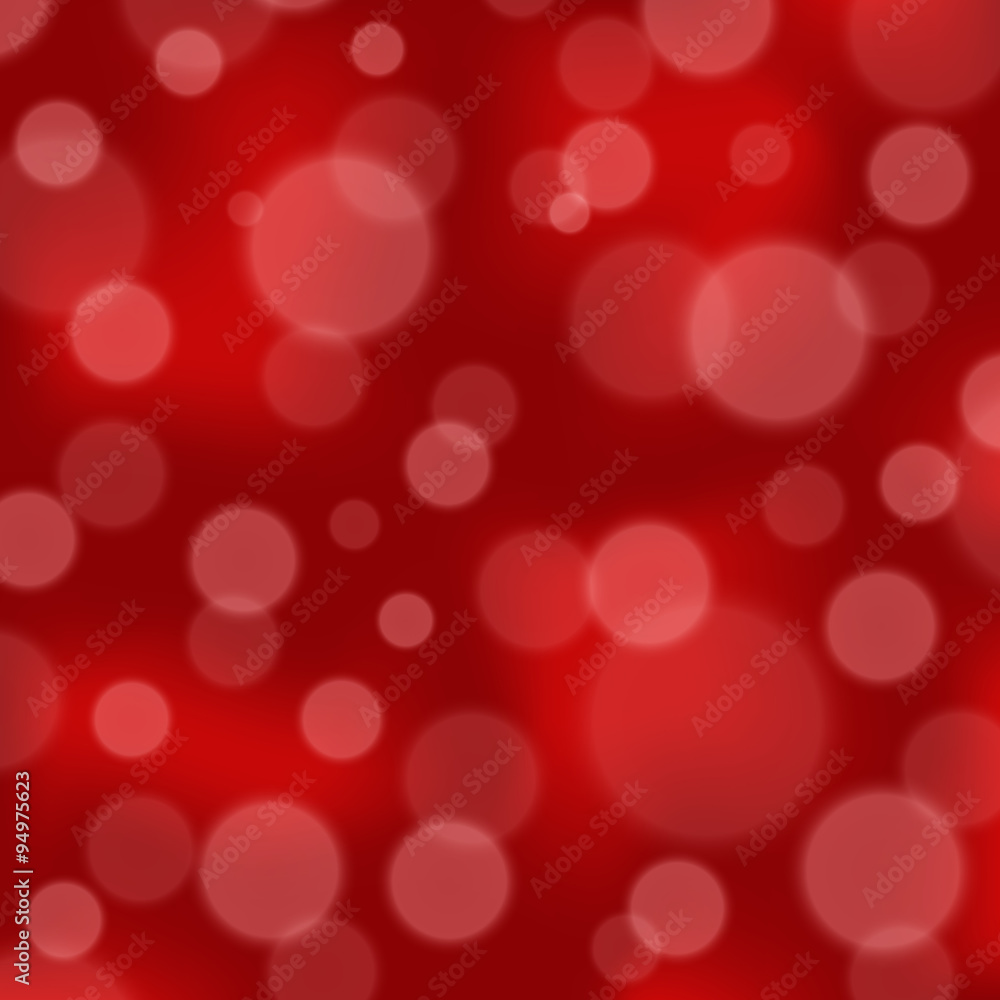 Aufkleber abstract bokeh vector with background mesh in red color.