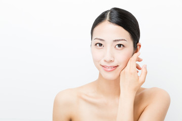 young asian woman beauty image