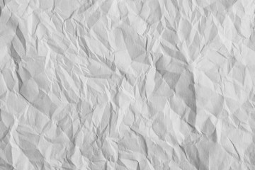 Crumpled paper sheet background. Paper texture.