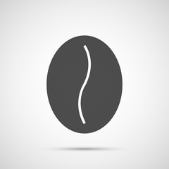 Coffee vector design. Bean icon