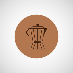 Coffee vector design. coffeepot icon