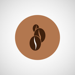 Coffee vector design. Bean icon