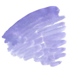 Abstract brush strokes purple gouache