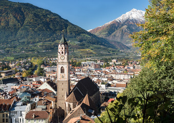 Meran im Etschtal